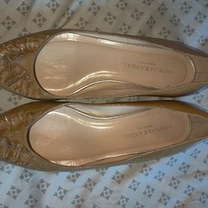 Loeffler Randall ruffle ballerina flats